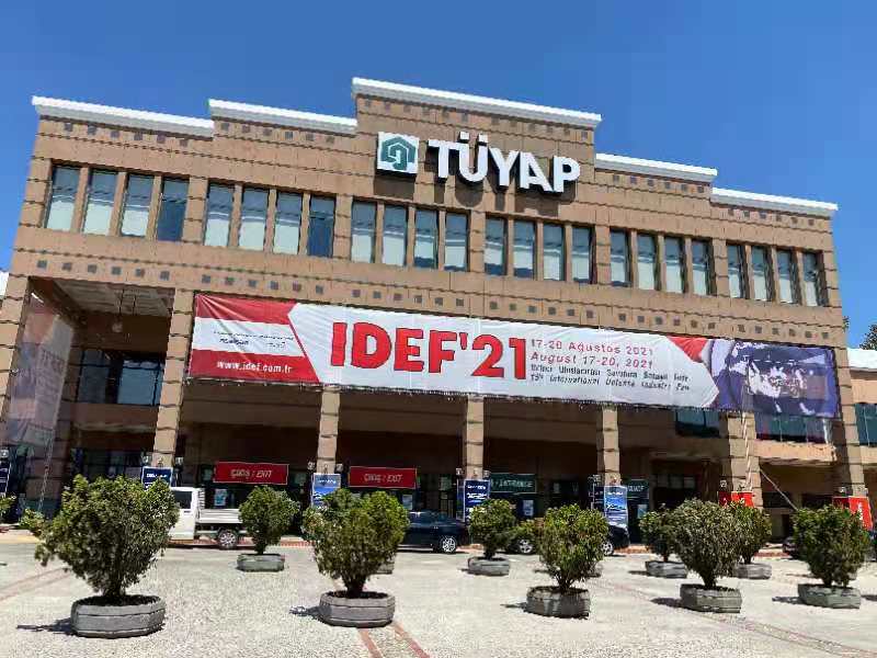 Isztambul IDEF 21 kiállítás 2021 augusztusában