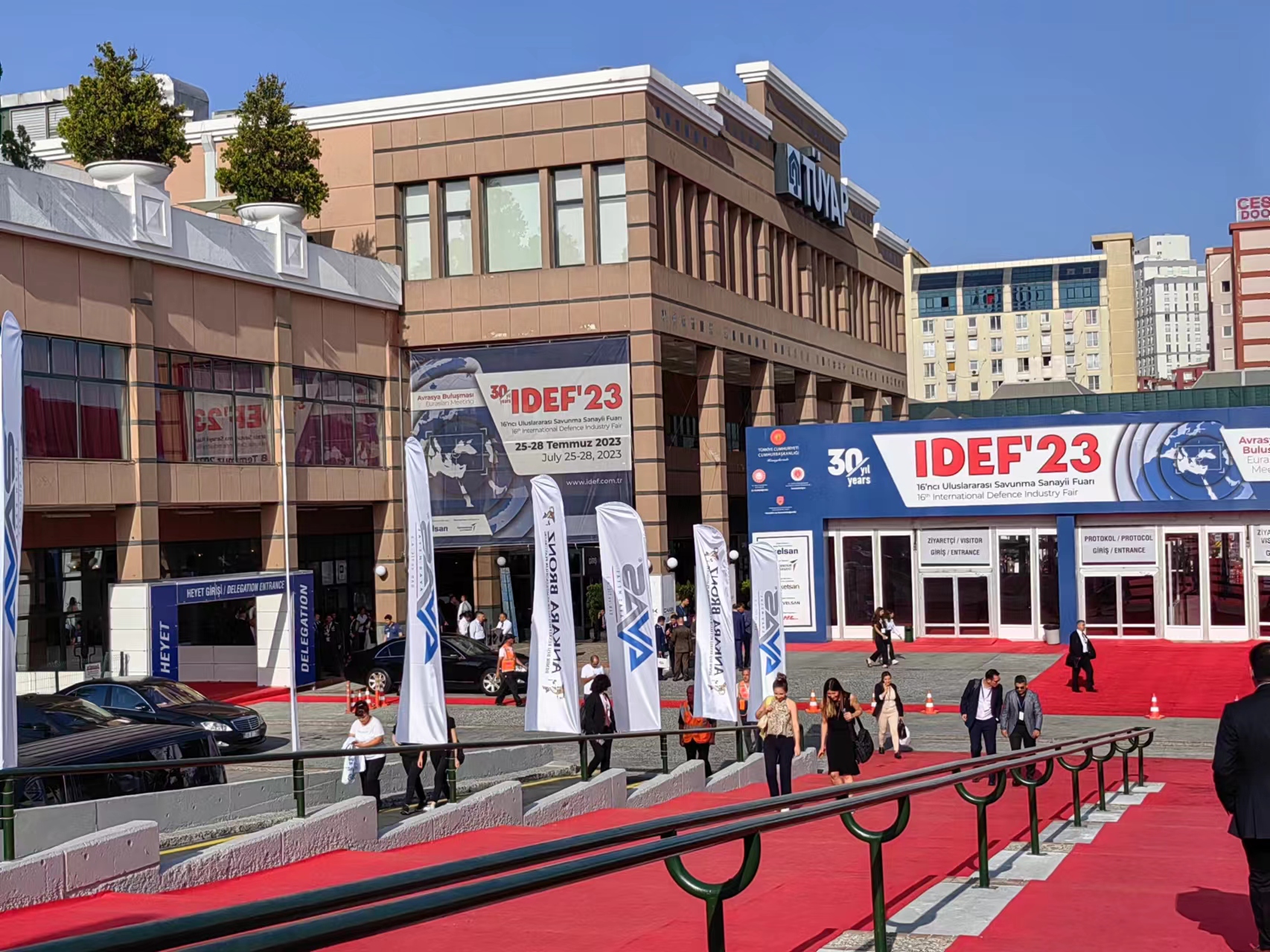 Vegyen részt az isztambuli IDEF 2023 kiállításon július 25-28-án
